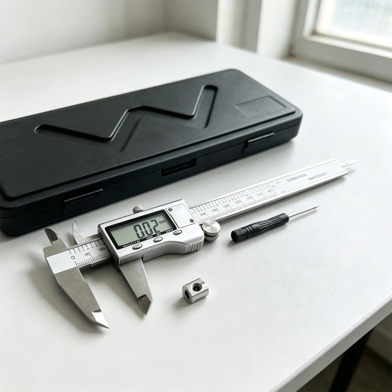 Digital Caliper 150Mm Stainless Steel - TON09 6-Inch 150mm Stainless Steel Electronic