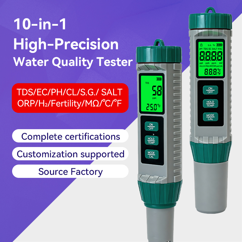 New 10 In 1 PH Meter PH TDS EC - Ph Meter Digital Water Tester ulasan dan harga