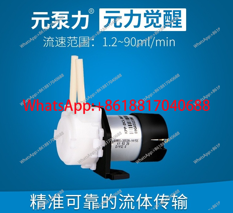 KPP-DC/DA-B08W 12v 24v DC moto - Mini Peristaltic Pump 12V ulasan dan harga