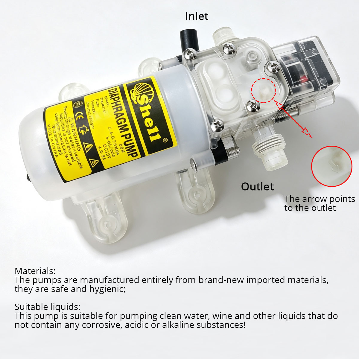 12V 80W Food Grade Diaphragm P - Mini Peristaltic Pump 12V ulasan dan harga