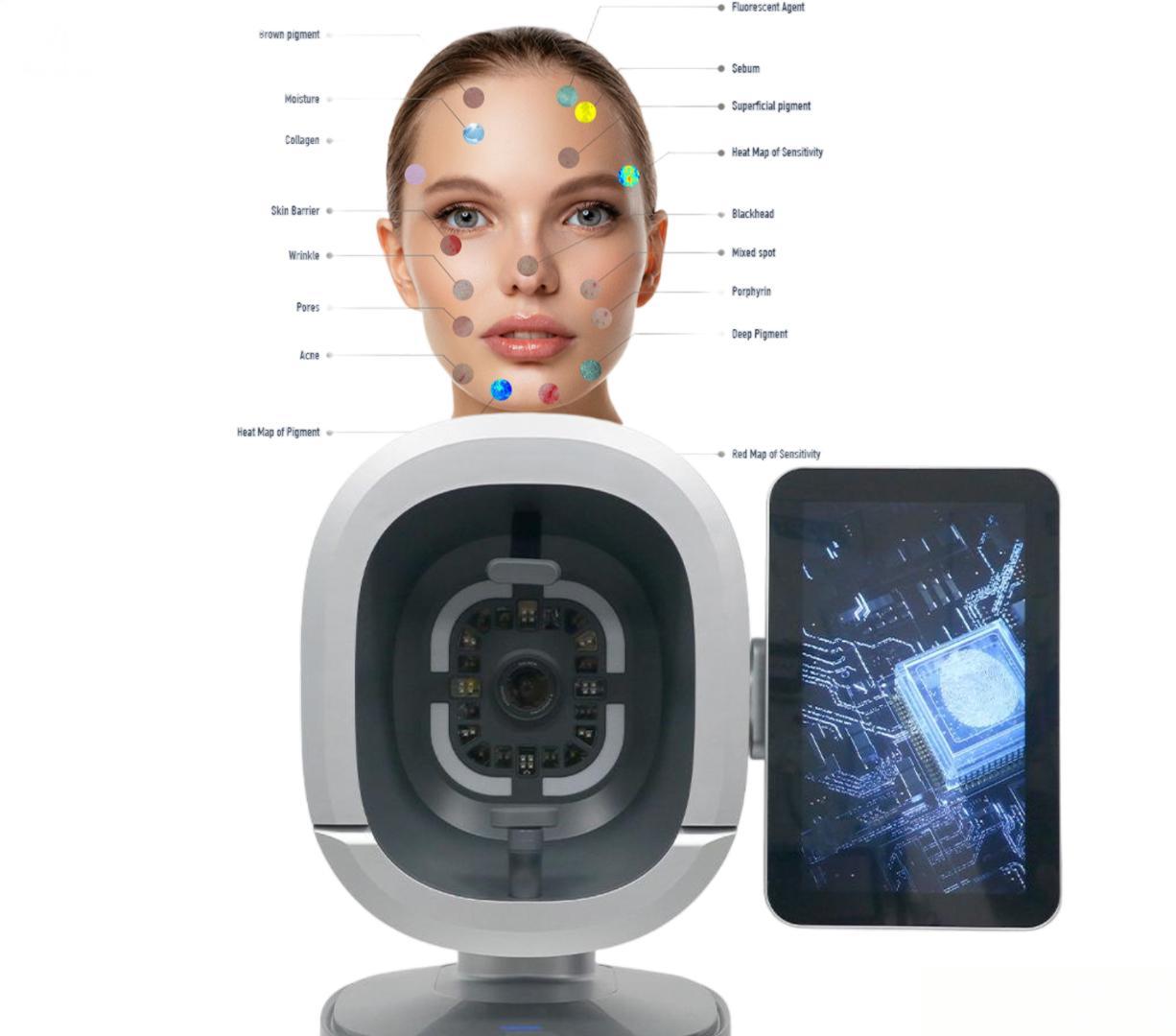 AI Skin Analyzer Machine with  - Test Instruments ulasan dan harga