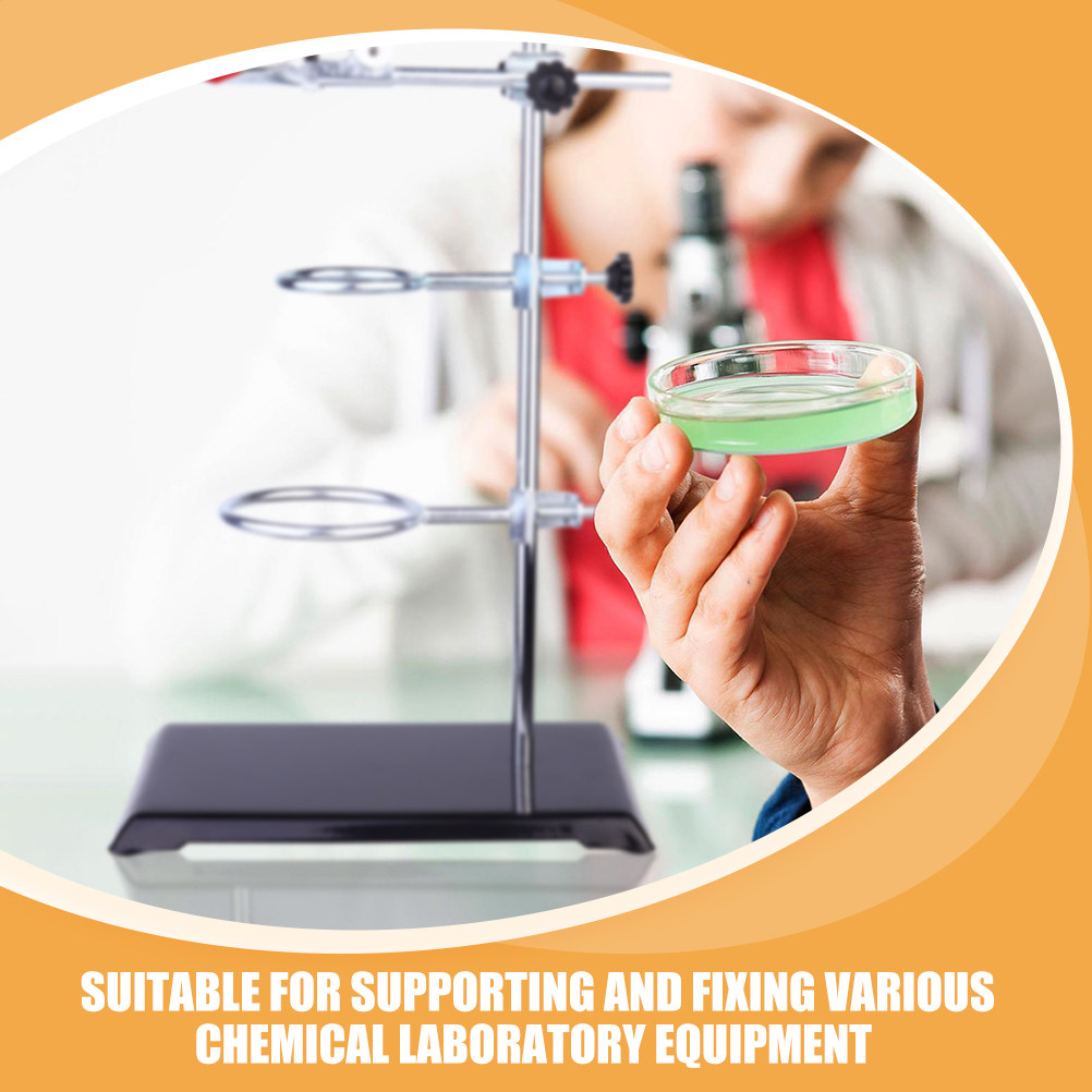 Clamp Stand Ring Stand Laborat - Lab Equipment ulasan dan harga