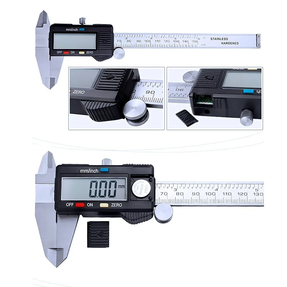 High Precision Digital Vernier - Digital Caliper 150Mm Stainless Steel ulasan dan harga