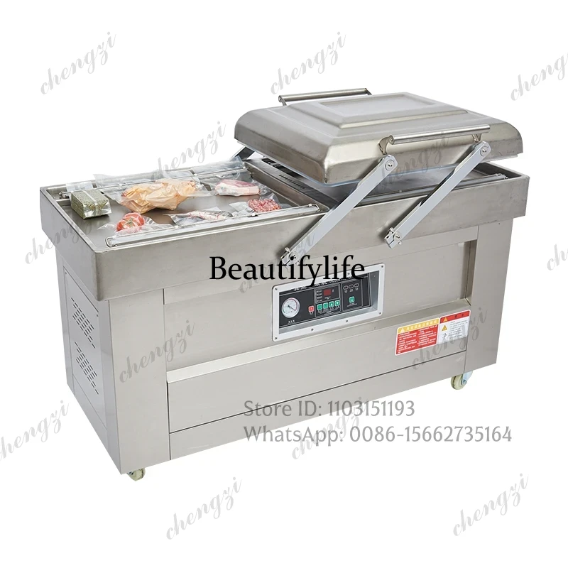 Semi-Automatic Double Chamber  - Packaging ulasan dan harga