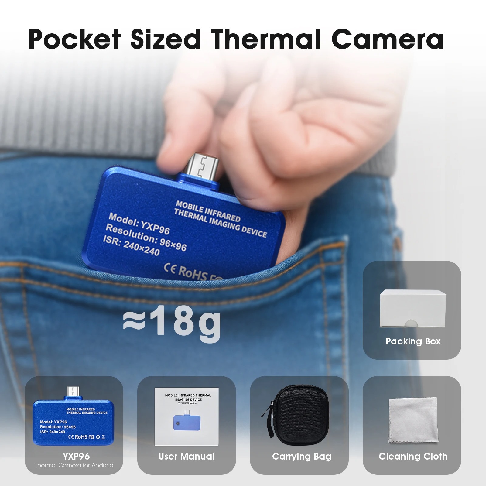 Phone Thermal Imager Infrared  - Thermal Imaging Camera Pcb Repair ulasan dan harga