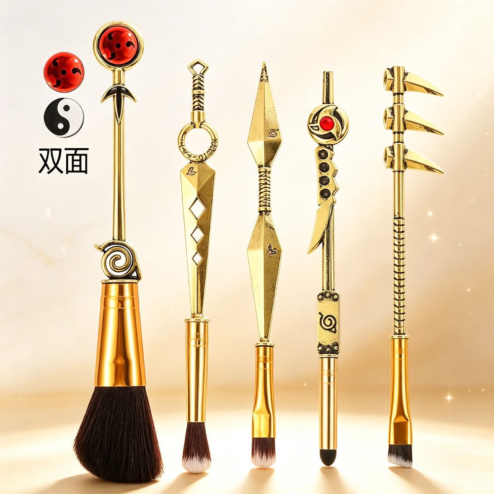 Naruto Anime Makeup Brush 5-Pi - Industrial Tools ulasan dan harga